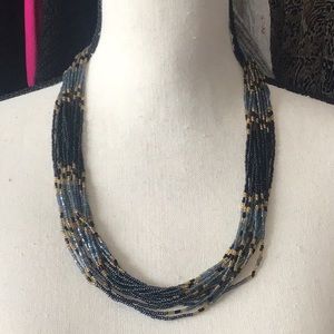 Gorgeous multi colored beaded necklace from bloomingdales